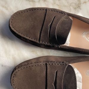 Tod's Gommini Suede Driving Loafers -8.5
